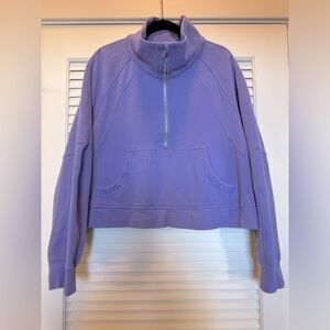 Lululemon Scuba Oversized Funnel-Neck Half Zip, size XL/XXL